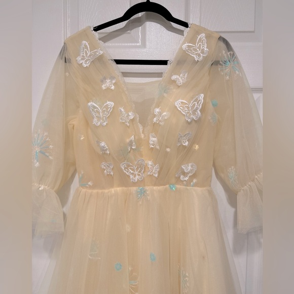 Whimsical tulle prom dress🧚 - Picture 8 of 9